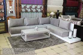 Salon Marocain Moderne Gris 2014 Moroccan Living Room Living Room Grey Sofa Design