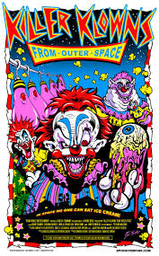 They enjoy the taste of humanoid blood and meat, as well as general carnage, mayhem, destruction and random killing in new and inventive ways. Killer Klowns Outer Space