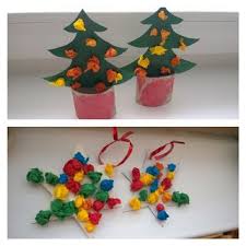 Wir zeigen ihnen originelle ideen. Weihnachtsbaum Weihnachtsbaumschmuck Basteln Knollchen Kleben Klopapierro Weihnachten Basteln Kita Basteln Weihnachten Basteln Mit Kleinkindern Weihnachten