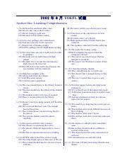 Part b terdiri dari 2 percakapan panjang, dan setiap percakapan itu diikuti oleh beberapa pertanyaan. 2002 08 2002 8 Toefl Section One Listening Comprehension 1 A Hell Eat His Sandwich After Class B He Can Only Stay A Short While C He Isnt Hungry Right Course Hero