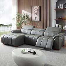 Grey modular sofa