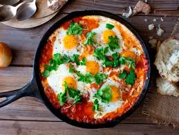 Saksuka Breakfast Recipes Saksuka Is A Very Tasty Dish Which Is Considered The Birthplace Of North Afr Shakshuka With Feta Recipe Feta Recipes Nyt Cooking