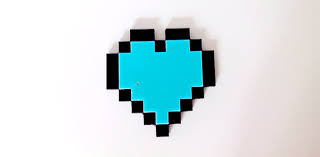 Pixel art du drapeau de l'angleterre en forme de coeur temps : Top 10 Des Modeles A Imprimer En 3d Pour La Saint Valentin 3dnatives