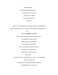 Download lagu permata hati mp3 music file. Ibu Permata Hati Ku Puisi