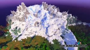 That's right, mountains are now exactly 271% more. Giant Mountains Seed For Minecraft Pe 1 16 1 17