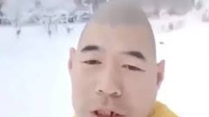 Asian Man Actually Singing Nicely In The Snow Meme Youtube