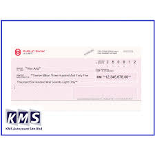 Banker's cheques are mostly used for making real estate payments, brokerage payments and institutional payments. Cheque Writer Software Shopee Malaysia