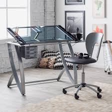 Studio Designs Futura Advanced Drafting Table With Side Shelf Set With Chair Drafting Table Studio Table Home
