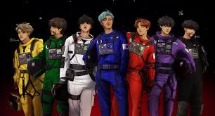 de — bangtan+among us au except they are all imposters...