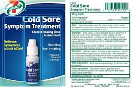 7 Select Cold Sore Symptom Treatment