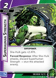 Of course you can go harder, like making rhino tough every time you attach a card to him or buff his minions so that they gather attachments for him (thanks theorel). Marvel Champions The Card Game