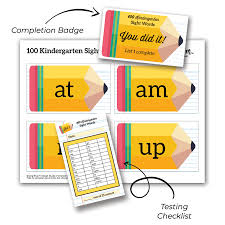 Try it free for 30 days then $12.99/mo., until canceled. 100 Kindergarten Sight Words Printable Flash Cards Paris Corporation