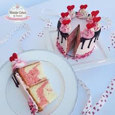 Strawberry jam, chocolate buttercream, chocolate mousse, nutella buttercream, toffee buttercream. Valentine S Day Cake In 2021 Cake Marble Cake Strawberry Cakes