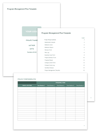 14 free program management templates smartsheet