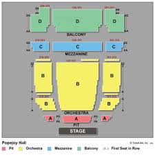 Unm Pit Seating Chart Popejoy Hall Seating Chart