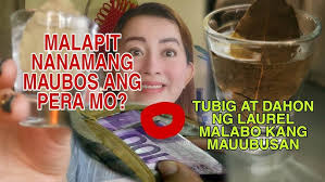 MALAPIT NANAMANG MAUBOS ANG PERA MO? TUBIG AT DAHON NG LAUREL LANG  SAGOT-APPLE PAGUIO7