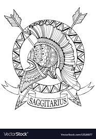 Sagittarius from my iron throne collection. Pin On Zodiac Coloring Pages