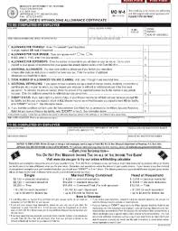 White kitchen designs 2021 w4 printable forms. Employee S Withholding Allowance Certificate Fill Online Printable Fillable Blank Pdffiller