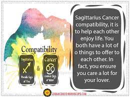 Will a sagittarius human and a cancer pet get along? Sagittarius And Cancer Compatibility Love Life Trust And Sex Compatibility Zodiacsigns Horoscope Com