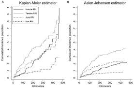 Kaplan Meier Vs Aalen Johansen Estimator Comparing Outputs From A Download Scientific Diagram