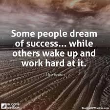 Some People Dream Of Success