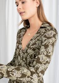 Leopard Print Wrap Midi Dress Leopard Print Wrap Dresses Other Stories Leopard Print Wrap Dress Midi Dress Clothes