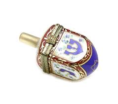 Limoges Porcelain Dreidel Box Qvc Com