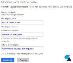 We did not find results for: Changer Le Mot De Passe D Un Compte Mail Outlook Hotmail Windowsfacile Fr
