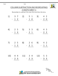 Explain to your teacher how you add a ten to a number, or subtract a ten. 2 Digit Subtraction Worksheets Subtraction Worksheets Math Subtraction Math Subtraction Worksheets