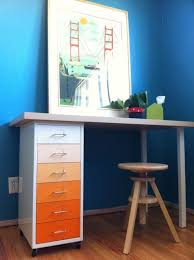 Aw Ombre Desk Ikea Hack Gbcn Ikea Kids Desk Ikea Kids Room Ikea Hack