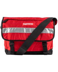 Arguably the most popular item of every supreme season, this fw18 version of supreme's classic shoulder bag represents a stray from their normal style. Supreme Shoulder Bag Fw 18 In Black For Men Lyst
