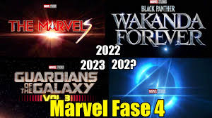 Al parecer, carol danvers, interpretada por brie larson, tendrá un rol de líder muy parecido al de tony stark en las etapas. Marvel Fase 4 Fechas Y Titulos Confirmados Black Panther Wakanda Forver The Marvels Y Mas Youtube