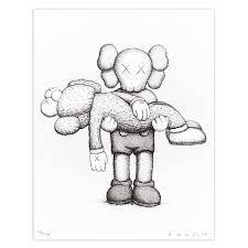 Learning colors and shapes with coloring pages | coloring pages for children. Kaws Kaws Companionship In The Age Of Loneliness For Sale Artspace