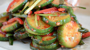 Cucumber Kimchi Salad Recipe Quick Cucumber Kimchi Seonkyoung Longest Recipe Cucumber Kimchi Grilled Chicken Salad Recipe Beef Curry Recipe