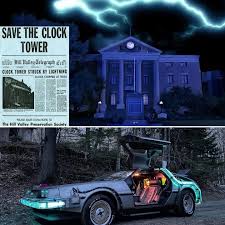 Delorean Rental | November 12, 1955, marks the historic moment in Hill  Valley History when lightning hits the clock tower at precisely 10:04 pm,  propelling... | Instagram
