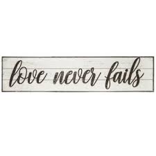 Love Never Fails Wood Wall Decor Hobby Lobby 1650241 In 2020 Hobby Lobby Wall Decor Wood Wall Decor Wall Decor Quotes