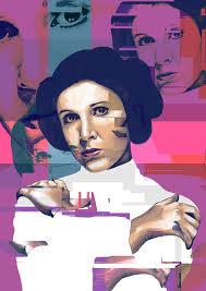 Best Carrie Fisher Tribute Art