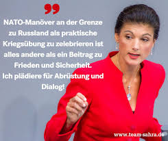 Sahra wagenknecht politik spitze alt videos stimmung promis. Es Konnte Das Grosste Nato Manover Seit Sahra Wagenknecht Facebook