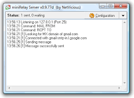 Free smtp server free & safe download for windows 10, 7, 8/8.1 from down10.software. Mini Relay Portable Smtp Server Usb Apps