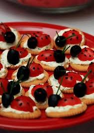 Tartine A Forma Di Coccinelle Ricette Cibo Idee Alimentari