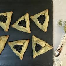 Matcha Black Sesame Hamantaschen For Purim Every Year I Make A Classic Hamantaschen Using Homemade Jam From Our Cousin Hamantaschen Homemade Jam Nourishment