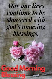 Flowers With Good Morning Blessing Morning Blessings Blessed Flowers