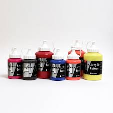 The water has nowhere to go but to sit on your studs or insulation it is slightly thicker than standard paint, and it was a bear to apply (see what i did there?). Alpha Acrylic Colors Many Artist Use In Painting Art Made In Korea Art Supplies Gobizkorea Com