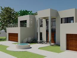 House plan 3 bedrooms 2 bathrooms garage 3280 v1 drummond. Double Storey House Plan South African 4 Bedroom House Nethouseplansnethouseplans