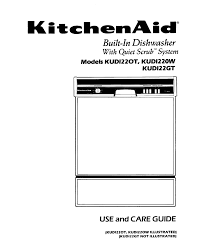 Kitchenaid dishwasher filter cleaning manual pdf. Kitchenaid Kudi220w Use And Care Manual Pdf Download Manualslib