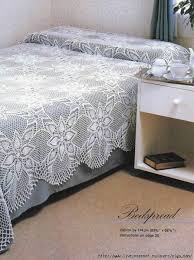 Cover Crochet Crochet Bedspread Pattern Bed Spreads Crochet Bedspread