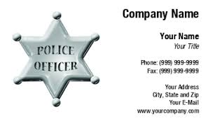 Get it as soon as fri, jun 25. Law Enforcement Business Cards