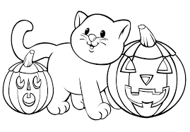 Get the scoop on whether cat color influences personality, such as whether an orange cat is friendlier than a black one. Halloween Cat Coloring Pages Best Coloring Pages For Kids