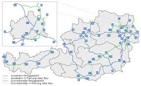 Liste Der Autobahnen Und Schnellstrassen In Osterreich Wikipedia
