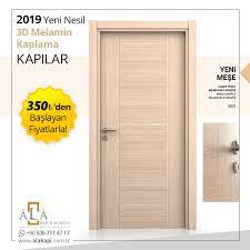 3d melamin kaplamali kapi mobilya kapilar construction